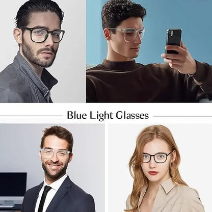 2026 Blue Light Gaming Glasses Light Weight Eyeglasses for Men Women Fashion Glasses for Daily Reading/Gaming/Tv/Phones