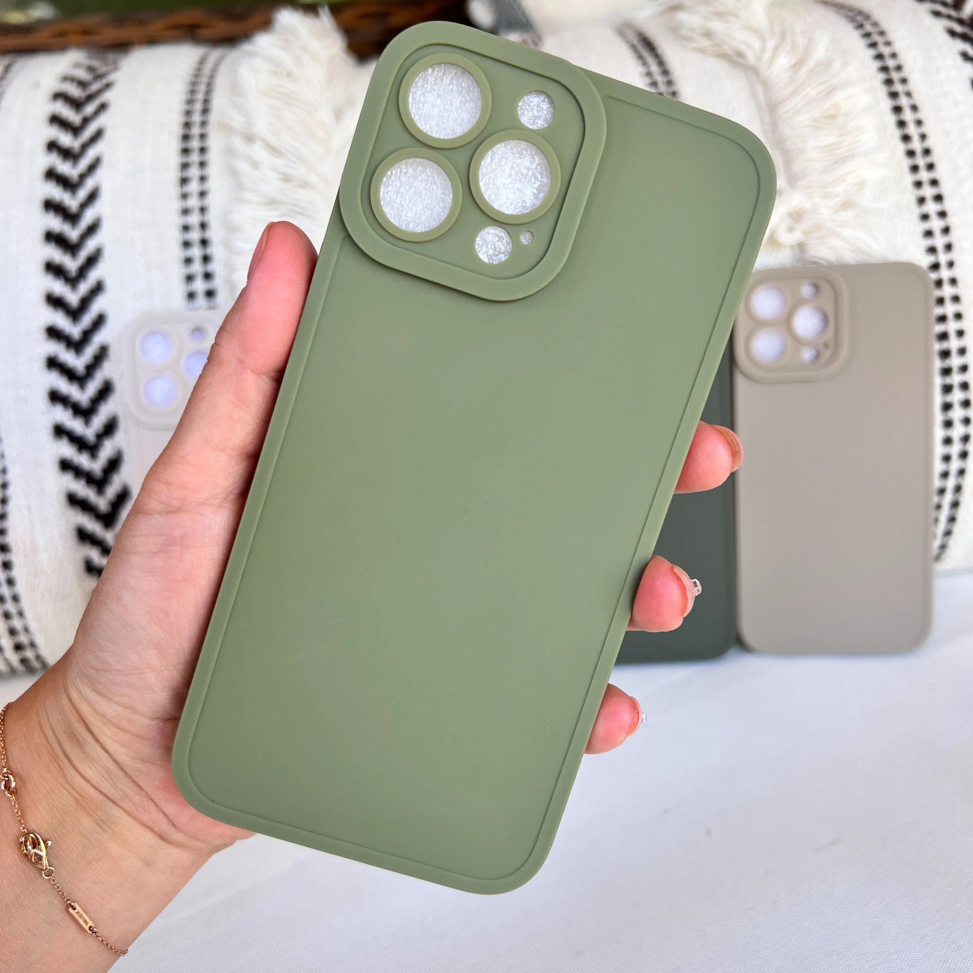 Premium Lightweight TPU iPhone Case with Ring Holder and Expanding Kickstand for iPhone 11, 12, 13, 14, 15, and 16 Pro Max