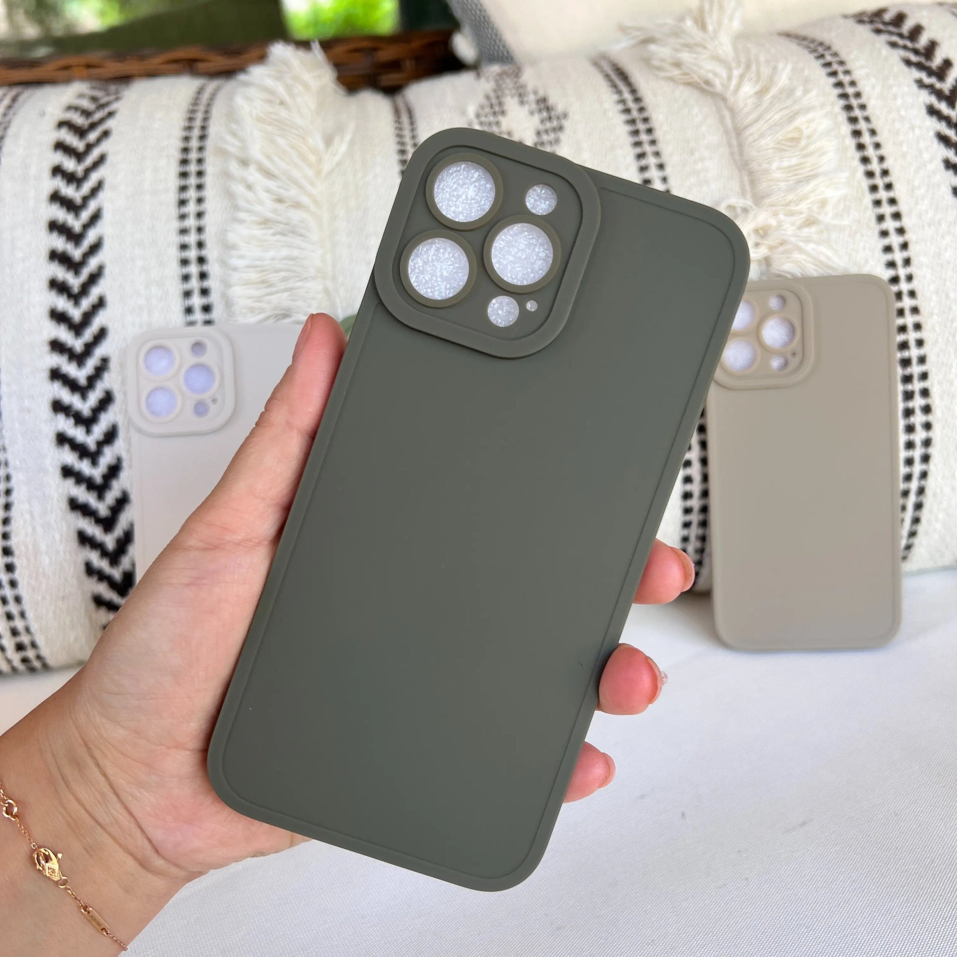 Premium Lightweight TPU iPhone Case with Ring Holder and Expanding Kickstand for iPhone 11, 12, 13, 14, 15, and 16 Pro Max