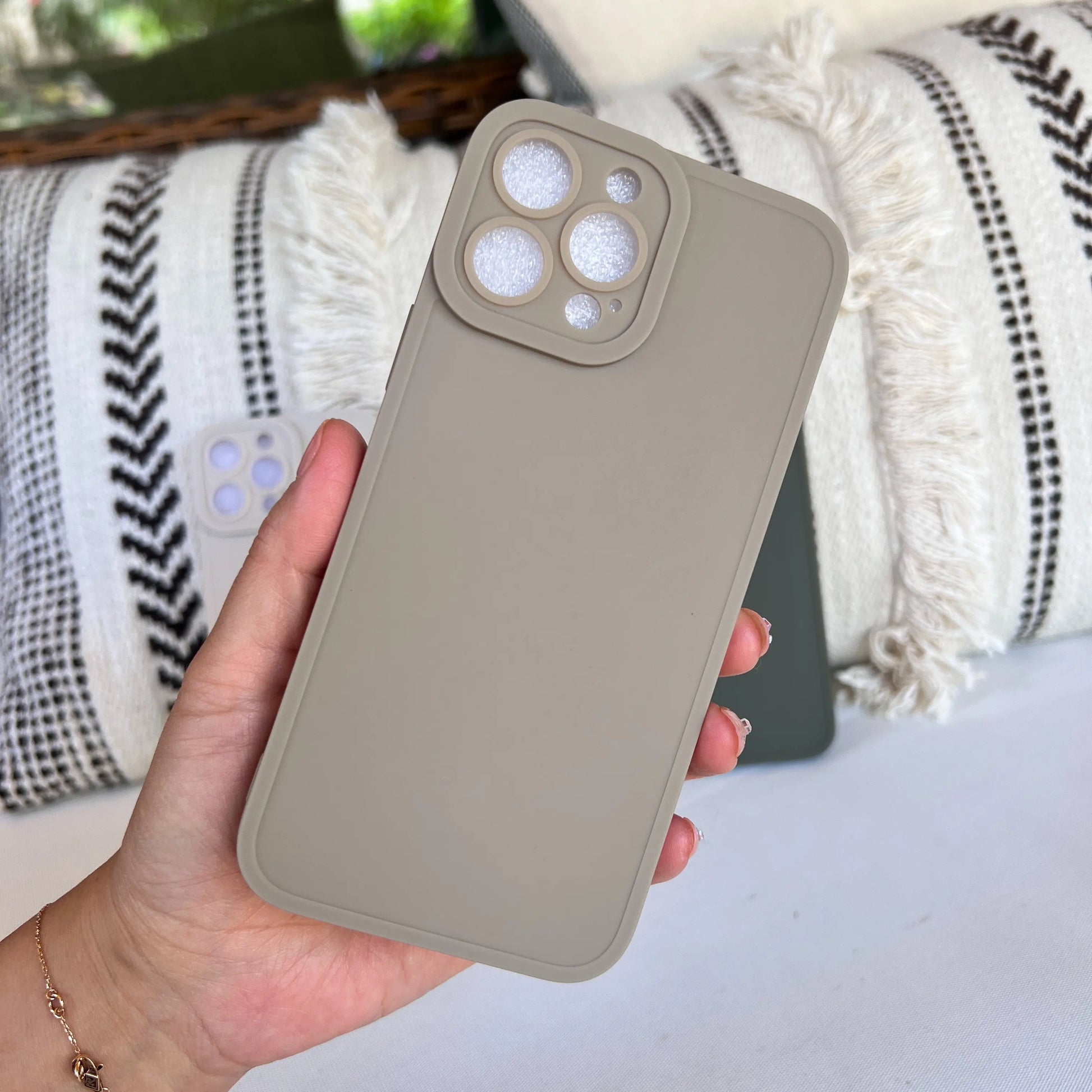 Premium Lightweight TPU iPhone Case with Ring Holder and Expanding Kickstand for iPhone 11, 12, 13, 14, 15, and 16 Pro Max