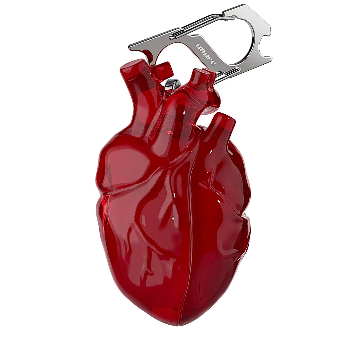 Creative Heart Shaped Design Earphone Case with Fastener, Anti-Drop Earphone Protective Cover, Fashion Earphone Accessories, Headphone Accessories for Airpods Pro Pro2 Protection
